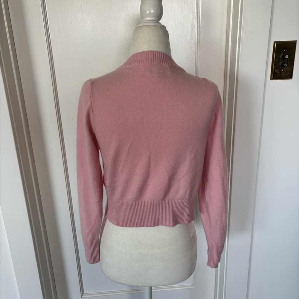 J. Crew Cropped Cashmere Cardigan Sz XS - Picture 3 of 7